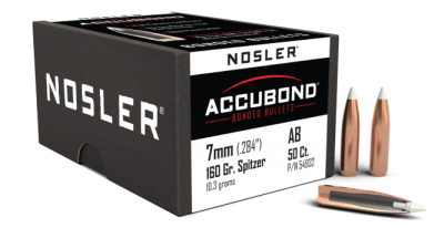 Nosler Geschosse 7mm, AccuBond Sp 160gr (50Pcs.)_1