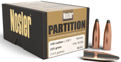 Nosler Geschosse .338, Partition Sp 225gr (50Pcs.)_1