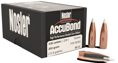 Nosler Projectile .338, AccuBond Sp 200gr (50Pcs.)_1