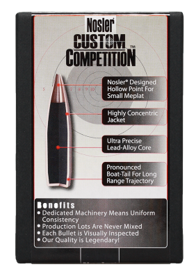 Nosler Projectile .22, CC HPBT 69gr (100Pcs.)_2