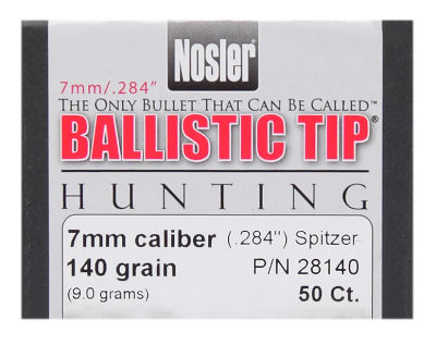 Nosler Projectile 7mm, BallisticTip 140gr (50Pcs.)_1