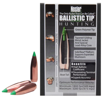 Nosler Projectile .30, BallisticTip 150gr (50Pcs.)_2