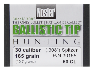 Nosler Geschosse .30, BallisticTip 165gr (50Pcs.)_1