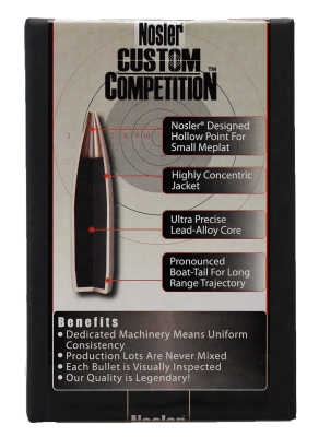 Nosler Projectile .22, CC HPBT 77gr (100Pcs.)_2