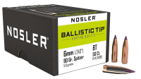 Nosler Geschosse 6mm, BallisticTip 90gr (50Pcs.)