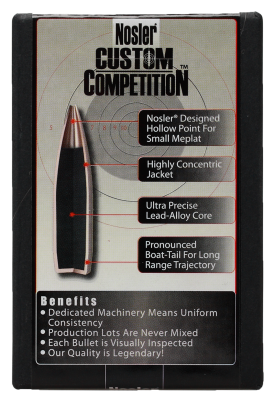 Nosler Projectile .22, CC HPBT 80gr (100Pcs.)_2