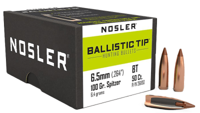 Nosler Geschosse 6.5mm, BallisticTip 100gr(50Pcs.)_1