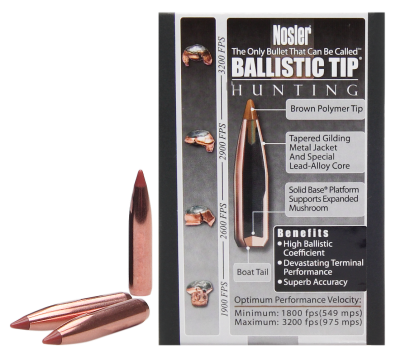 Nosler Geschosse 6.5mm, BallisticTip 140gr(50Pcs.)_2