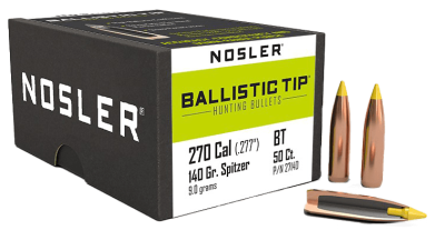 Nosler Geschosse .270, BallisticTip 140gr (50Pcs.)_1