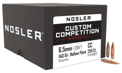 Nosler Geschosse 6.5mm, CC HPBT 140gr (250Pcs.)_1