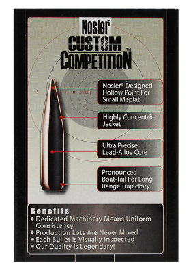 Nosler Projectile 6.5mm, CC HPBT 140gr (100Pcs.)_2