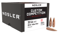 Nosler Geschosse .30, CC HPBT 168gr (250Pcs.)