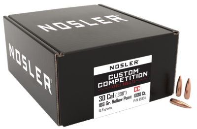 Nosler Geschosse .30, CC HPBT 168gr (1000Pcs.)_1