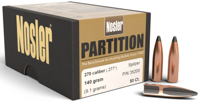 Nosler Geschosse .270, Partition Sp 140gr (50Pcs.)_1