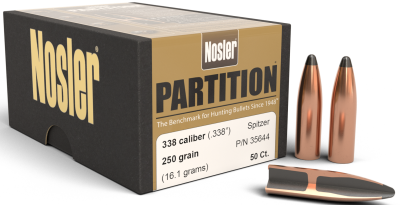 Nosler Geschosse .338, Partition Sp 250gr (50Pcs.)_1