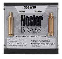 Nosler Hülsen .300WSM, NC Brass (25Pcs.)