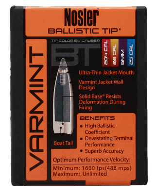 Nosler Projectile 6mm, BallisticTip 70gr (100Pcs.)_2