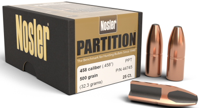 Nosler Geschosse .458, Partition PPT 500gr(25Pcs.)_1