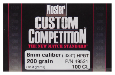 Nosler Projectile 8mm, CC HPBT 200gr (100Pcs.)_1