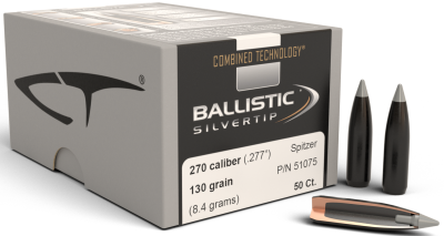 Nosler Projectile .270, Ballistic ST 130gr(50Pcs.)_1