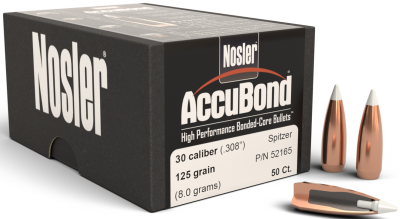 Nosler Projectile .30, AccuBond Sp 125gr (50Pcs.)_1