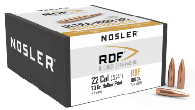 Nosler Geschosse .22, RDF 70gr (100Pcs.)_1