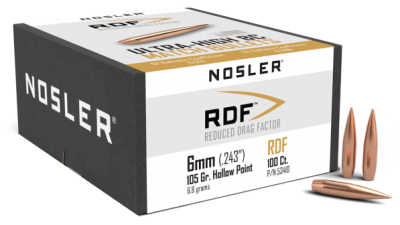 Nosler Geschosse 6mm, RDF 105gr (100Pcs.)_1