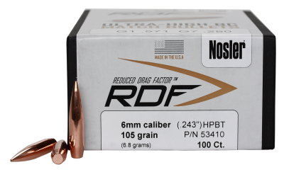 Nosler Geschosse 6mm, RDF 105gr (100Pcs.)_3