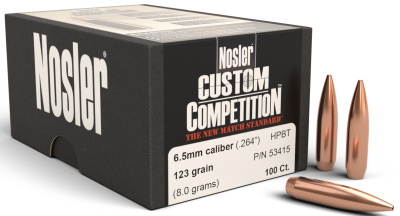 Nosler Geschosse 6.5mm, CC HPBT 123gr (100Pcs.)_1