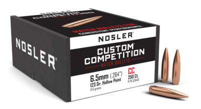 Nosler Geschosse 6.5mm, CC HPBT 123gr (250Pcs.)_1