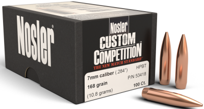 Nosler Geschosse 7mm, CC HPBT 168gr (100Pcs.)_1