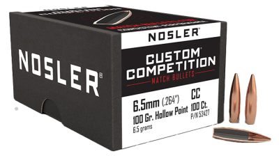 Nosler Geschosse 6.5mm, CC HPBT 100gr (100Pcs.)_1