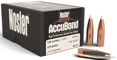 Nosler Projectile .338, AccuBond Sp 225gr (50Pcs.)_1