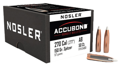 Nosler Geschosse .270, AccuBond Sp 150gr (50Pcs.)_1