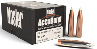 Nosler Geschosse .338, AccuBond Sp 300gr (50Pcs.)_1