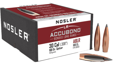 Nosler Geschosse .30, ABLR Sp 168gr (100Pcs.)_1