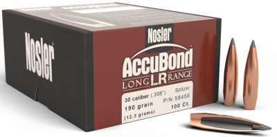 Nosler Geschosse .30, ABLR Sp 190gr (100Pcs.)_1