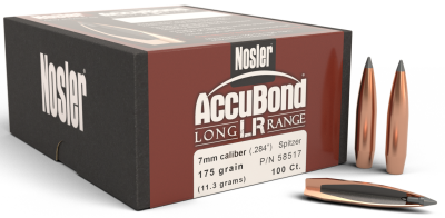 Nosler Geschosse 7mm, ABLR Sp 175gr (100Pcs.)_1