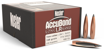 Nosler Projectile 7mm, ABLR Sp 168gr (100Pcs.)_1