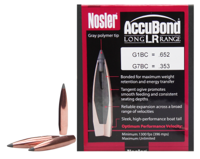 Nosler Geschosse 7mm, ABLR Sp 168gr (100Pcs.)_2