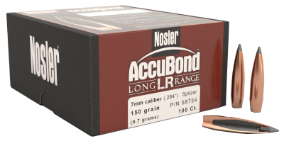 Nosler Geschosse 7mm, ABLR Sp 150gr (100Pcs.)_1