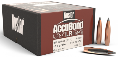 Nosler Geschosse .270, ABLR Sp 150gr (100Pcs.)_1