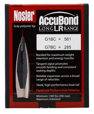 Nosler Geschosse 6.5mm, ABLR Sp 129gr (100Pcs.)_2