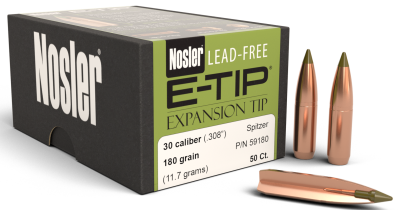 Nosler Geschosse .30, E-Tip Sp 180gr (50Pcs.)_1