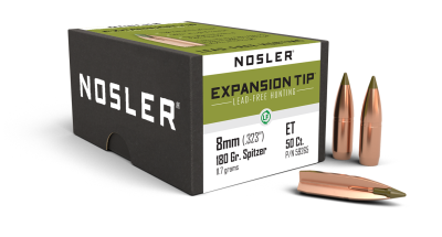 Nosler Geschosse 8mm, E-Tip Sp 180gr (50Pcs.)_1