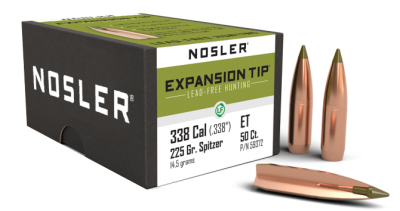 Nosler Geschosse .338, E-Tip 225gr (50Pcs.)_1