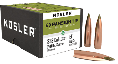 Nosler Geschosse .338, E-Tip 250gr (50Pcs.)_1