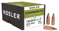 Nosler Geschosse 7.62x39, E-Tip 123gr (50Pcs.)