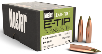 Nosler Projectile 7mm, E-Tip Sp 140gr (50Pcs.)_1