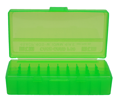 MTM Munitionsbox ClearGreen 50 Patronen, Kal.45ACP_2